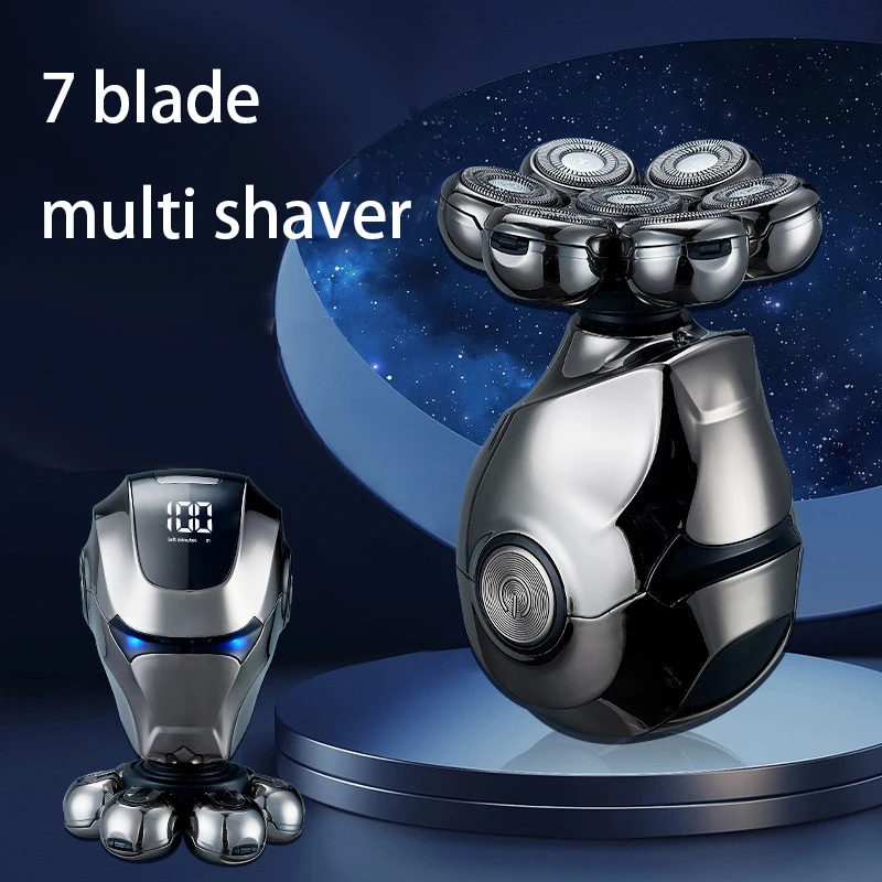 7 blade shaver multi function  electric shaver smart razor barbed wire shavers facial razor shaving razors for man