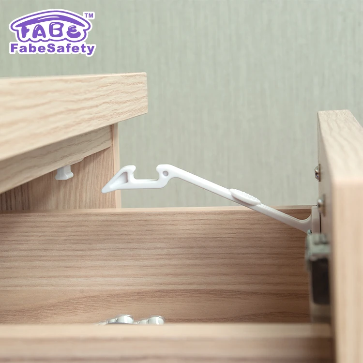 OEM Manufacturer Other Supplies & Products Baby Furniture Sliding Wardrobe Latches/Adhesive Built-in drawer lock Loaded Latches