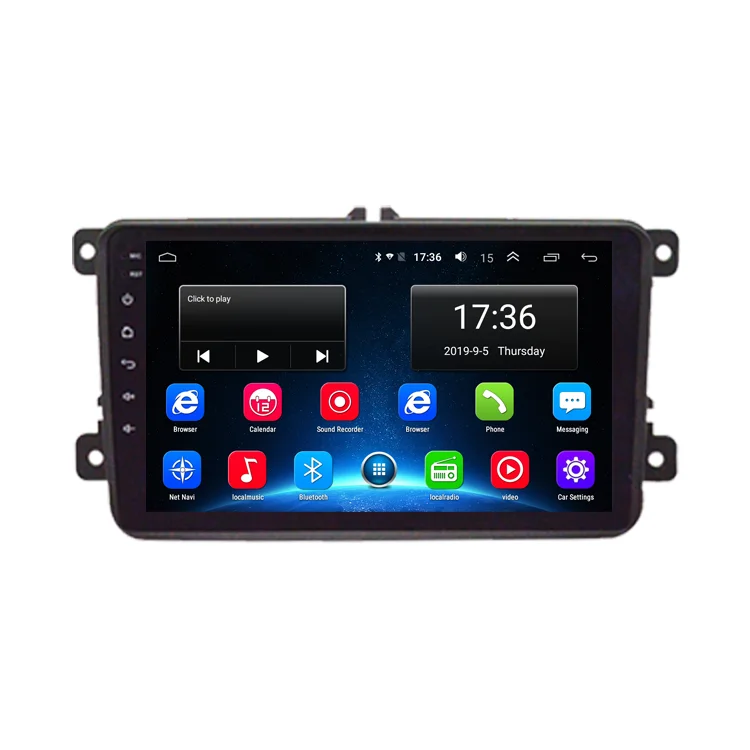 Car Multimedia Player 8' Android 9.1Car Radio with GPS WiFi 3G/4G OBD2 DAB+Audio video For VW Volkswagen Magotan Tiguan POLO