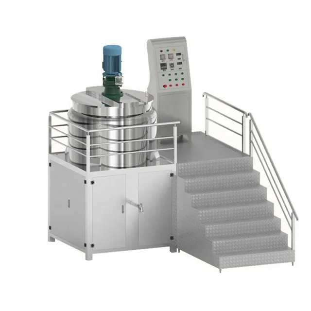 Stainless steel shampoo mixing tank, liquid soap making machine, liquid washing jacket mixer