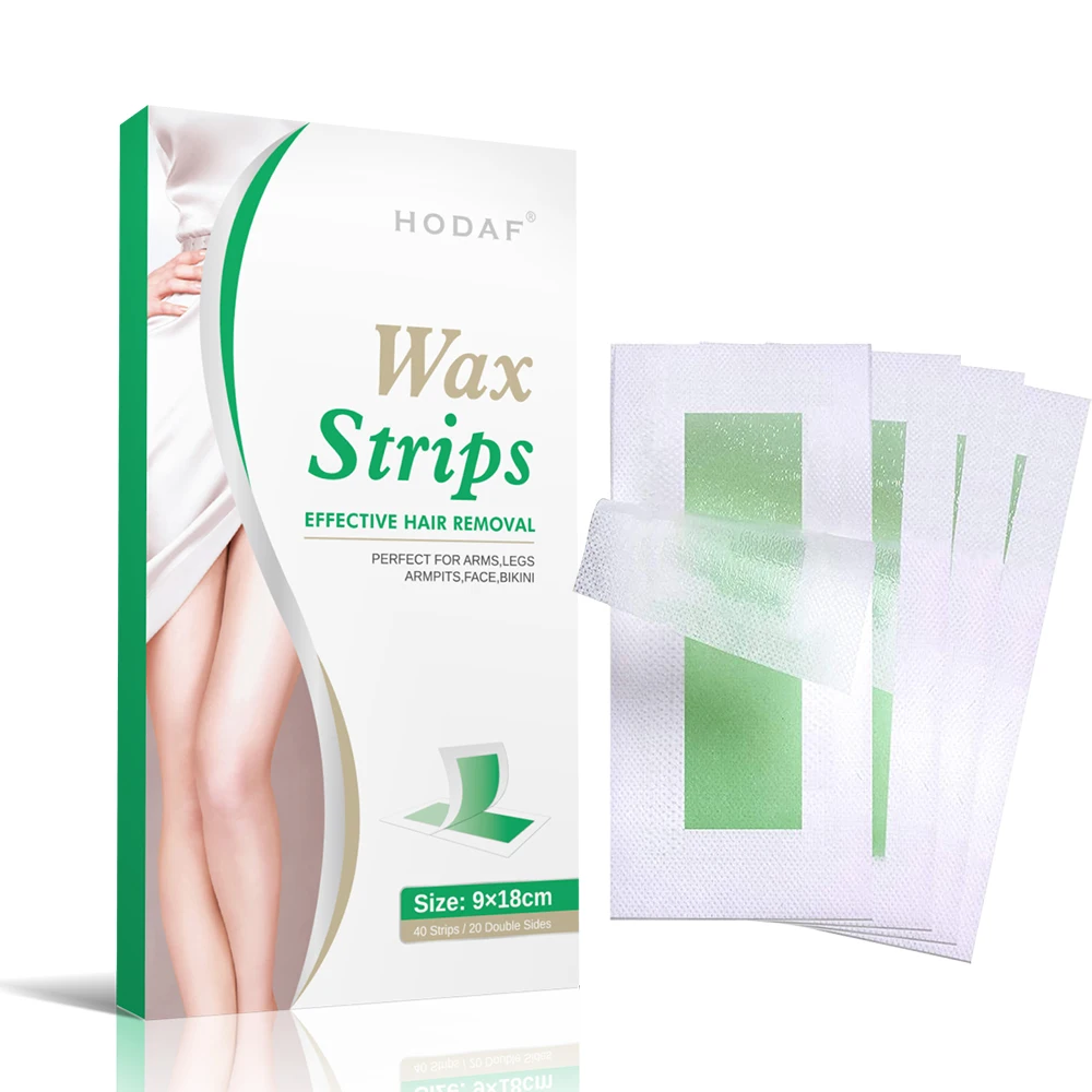Home Waxing Kit for Face Legs Brazilian Arms Underarm Bikini Hair Removal Wax Strips Facial &