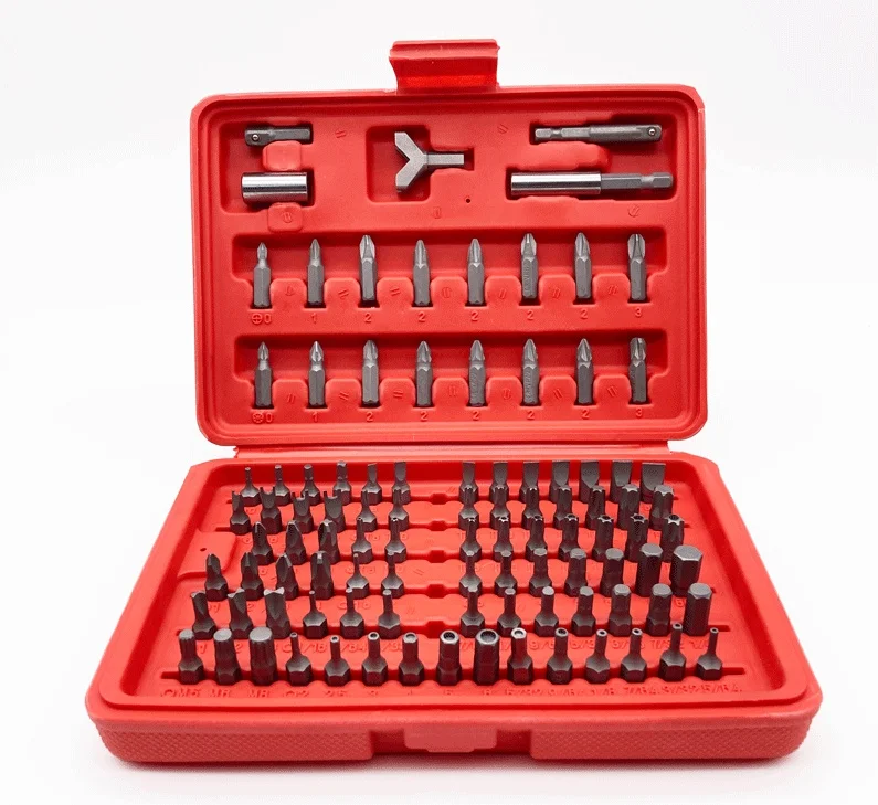 100PCS screwdriver bit set socket set Power Tool Combination Kits
