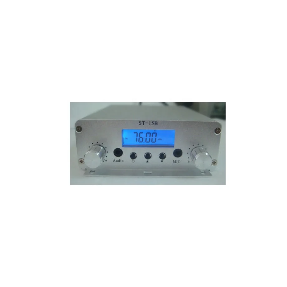  ST-15BV3 15W 76MHz-108MHz PLL FM-передатчик стерео FM вещательная