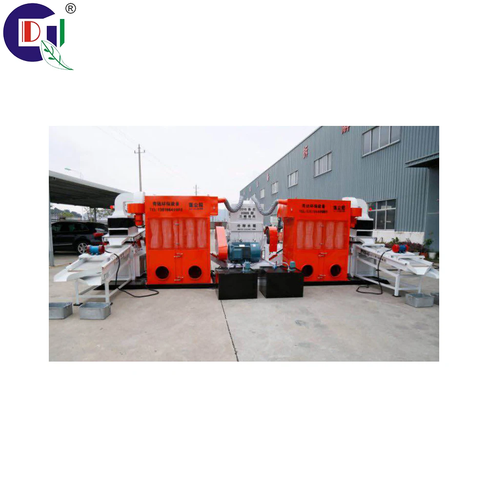 QD-800S cable recycling manufacturer copper and plastic separator machine wire crushing equipment