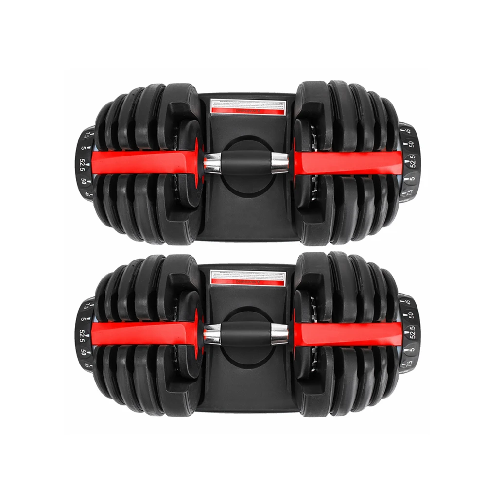 Gym Fitness Man Power Weight Lifting Training 40kg Quick Automatic Adjustable Dumbbell Set