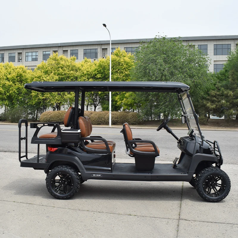 Electric Golf Carts Cheap Prices Buggy Car For Sale Chinese USA Street Legal Golf Cars 6 Seat 4+2 Seater Golf Cart
