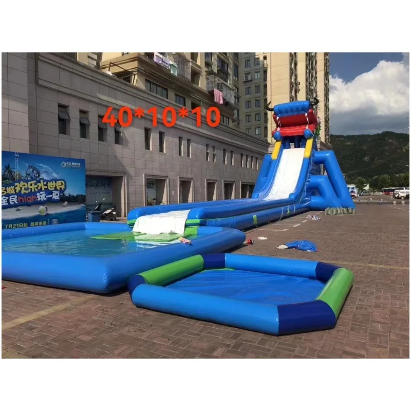 Large above ground steel wall rectangular metal frame swimming pool Metal Frame Swimming Pool Hot Sale Water Park