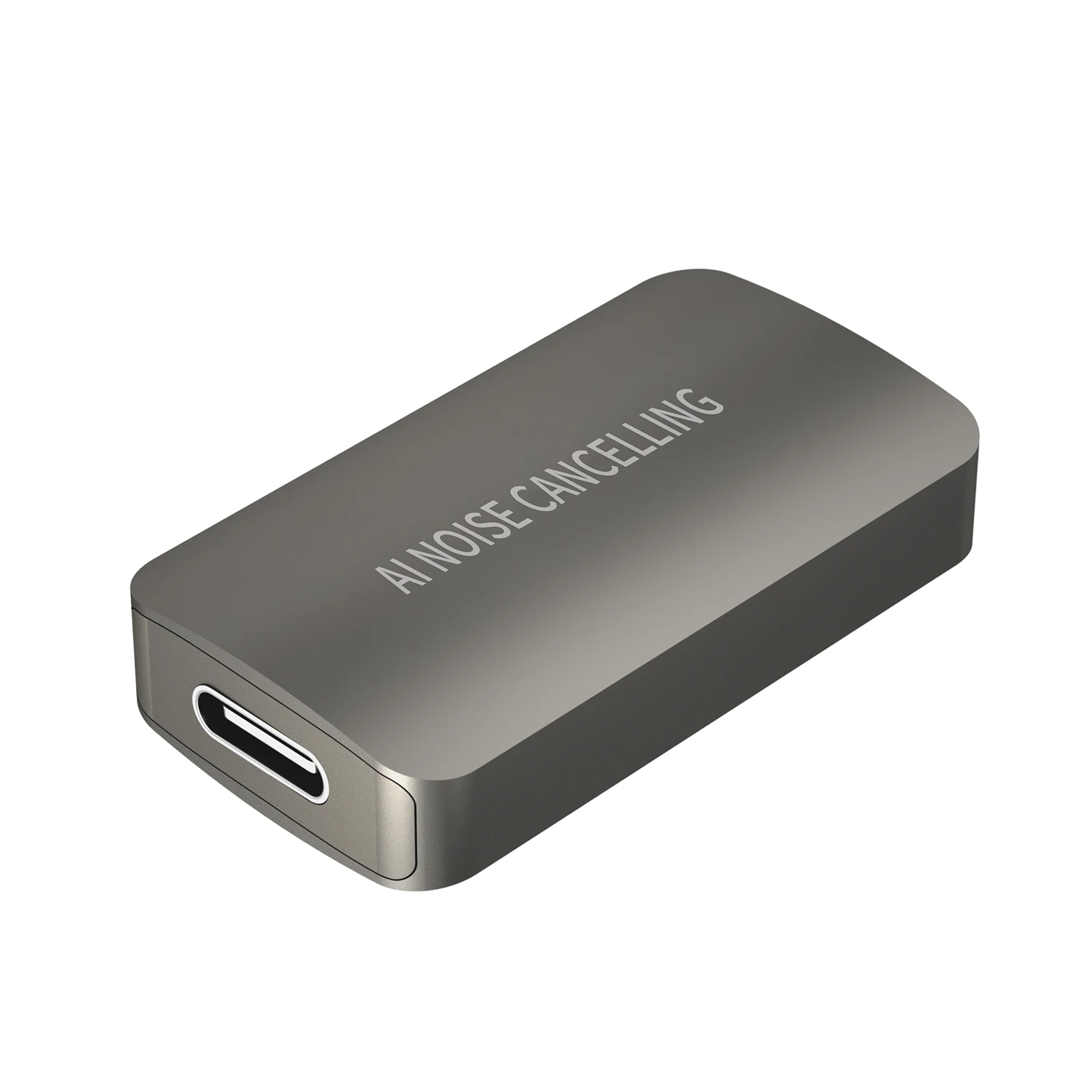 USB C to 3.5mm ENC Headphone Microphone Adapter Professional Noise cancelling Dongle