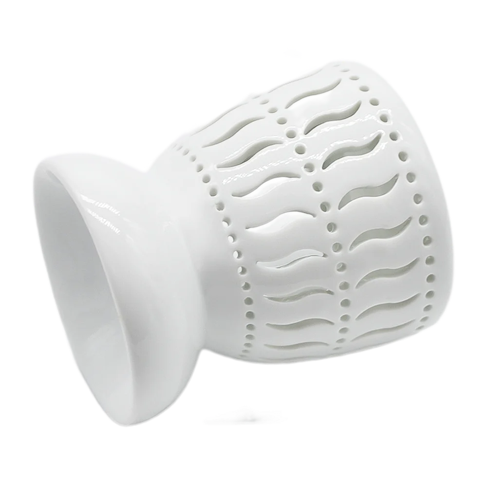 sweet smell ceramic candle burner novelty and unique gifts  ceramic candle jars white  for domestic