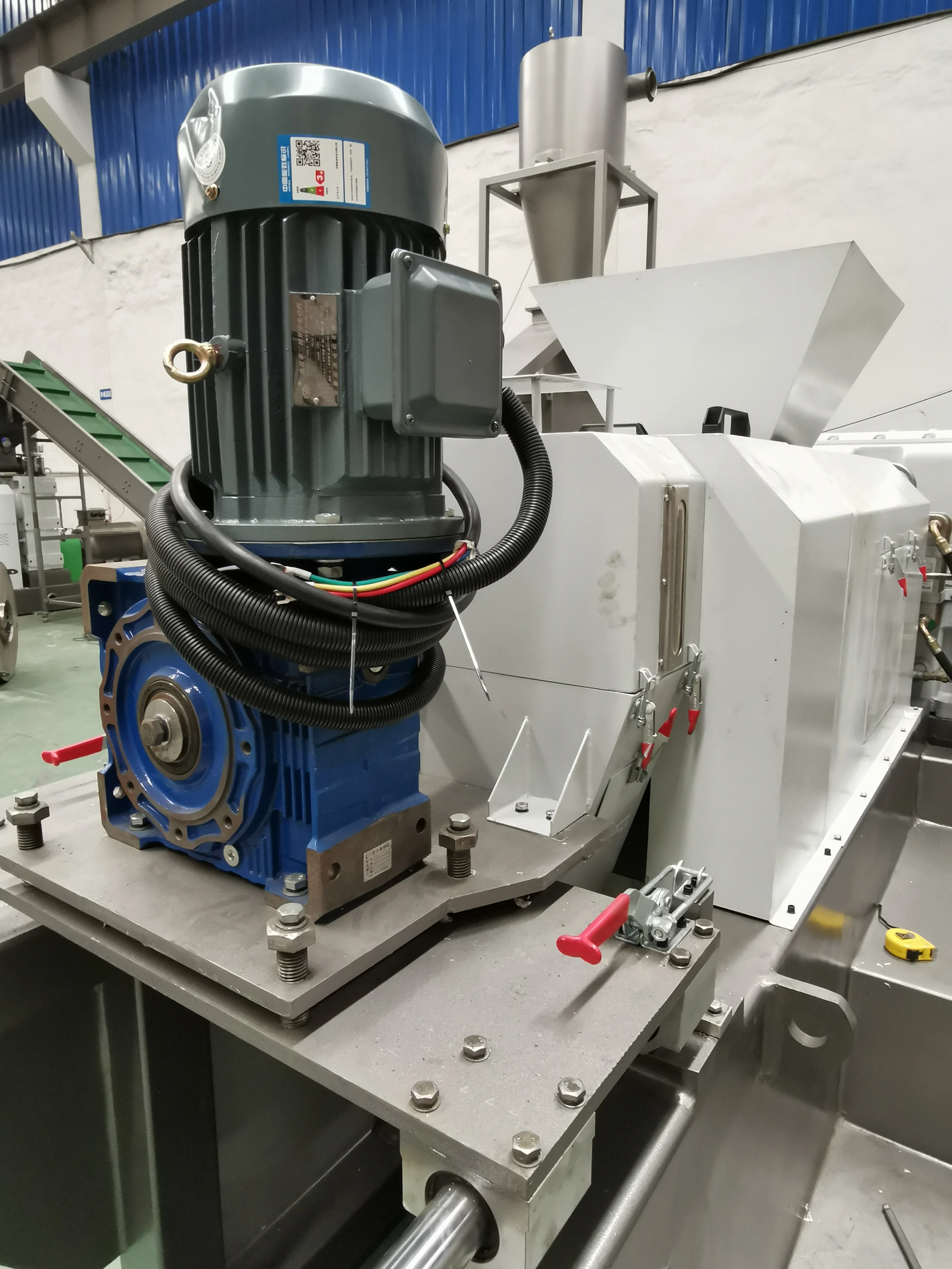 plastic film squeezing dryer film squeeze dryer PE PP squeezing granulating machine