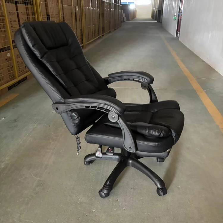 Comfortable Leather Swivel Chair Ergonomic Office Chair Wholesale Premium Recliner Swivel Chair for Home Office
