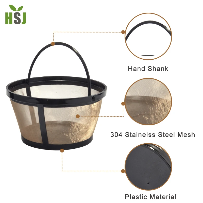 Сетка для перманентного кофейного фильтра, замена для кофеварки для кухни, Гамильтон бук и другие модели с 12 чашками