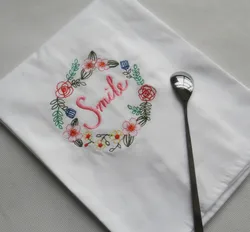 small quantity welcome white table  napkin cloth 100% cotton tea towel