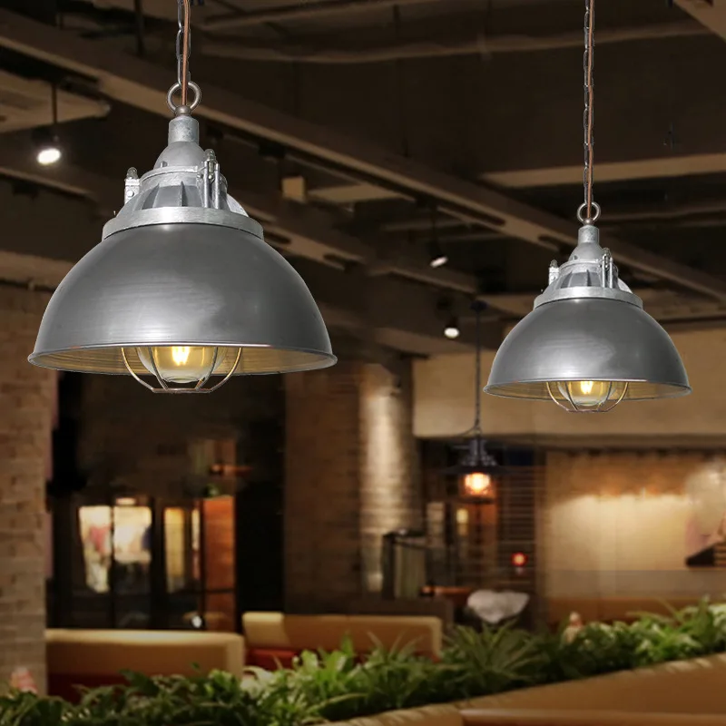 Железная деревенская ресторанная люстра американские ретро-светильники промышленная Подвесная лампа винтажный подвесной светильник Эдисона для бара