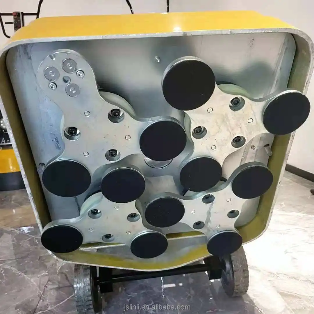 630mm Square Plate Handheld Grinder With Water Tank Epoxy/Concrete/Stone/Marble Floor Grinder