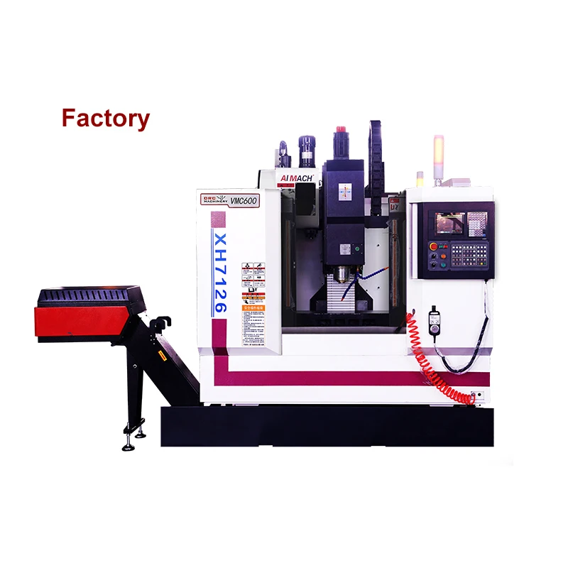 CNC machine center XH7126 Mini Metal Cheap 4 Axis CNC Milling Machine