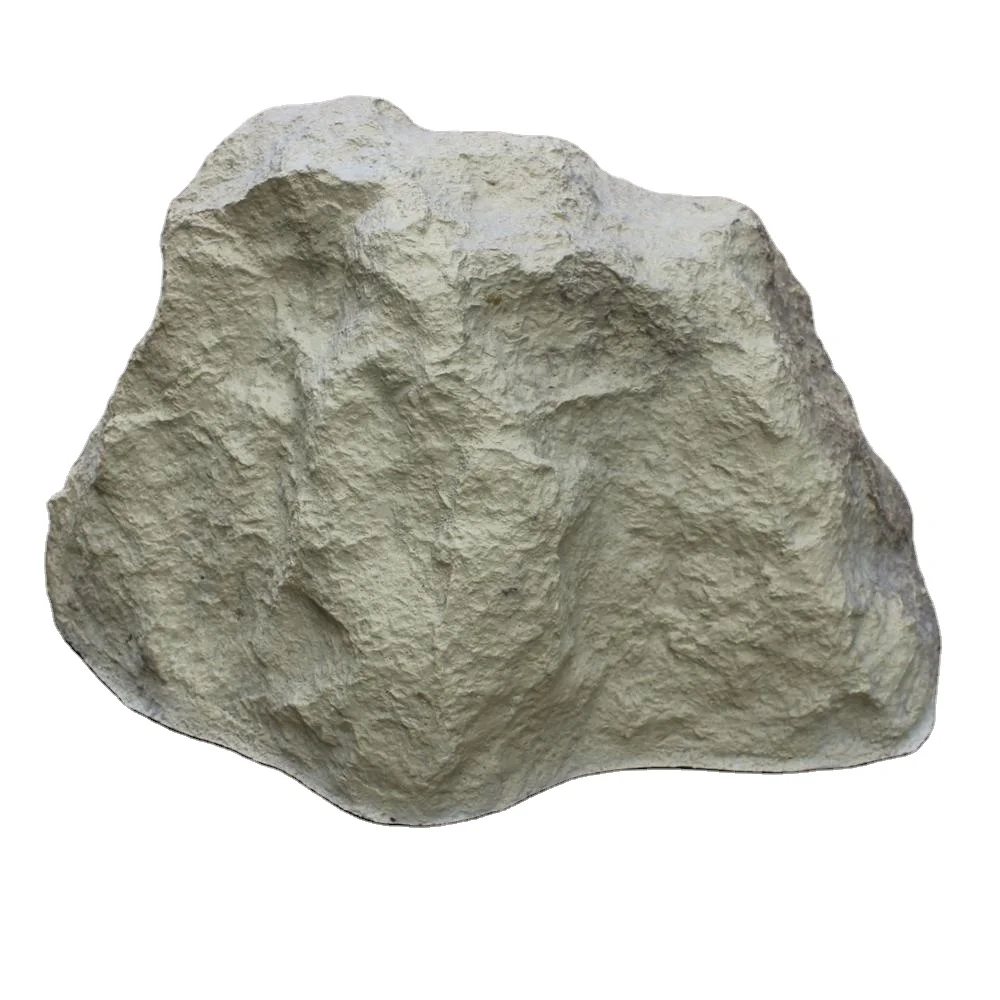 Real look Fake Artificial Real Looking unbreakable light weight Hand Molded Garden Rock for Stone Garden Decoration or Storage