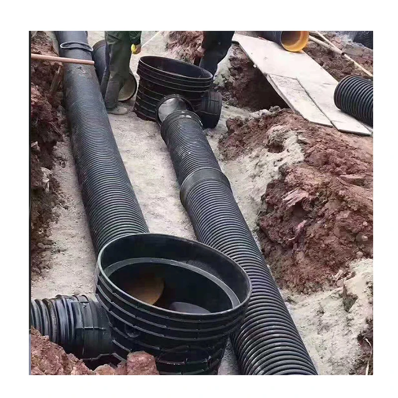 HDPE Double-Wall Corrugated Pipe for Water Drainage Dwc Underground Pipe