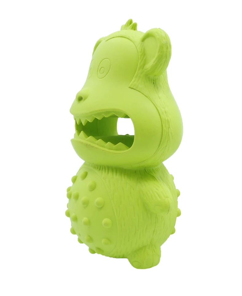 Оптовая продажа, прочная резиновая обезьяна, игрушка для домашних животных, набор игрушек для собак больших и маленьких собак