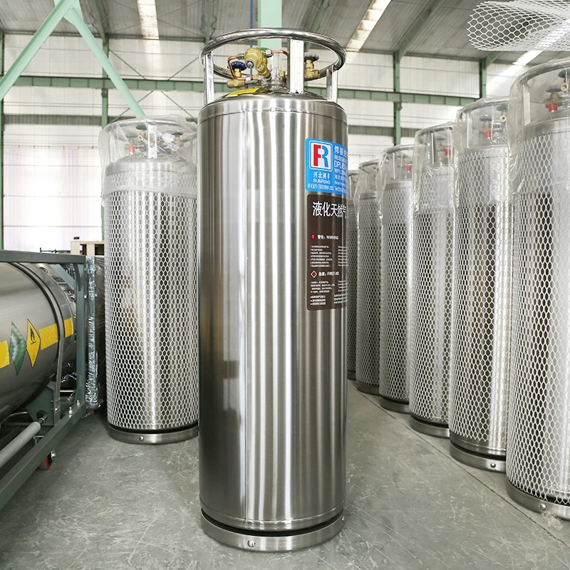 195L Lox Liquid Oxygen Dewar Cylinder Dewar Cryogenic Cylinders From China Runfeng