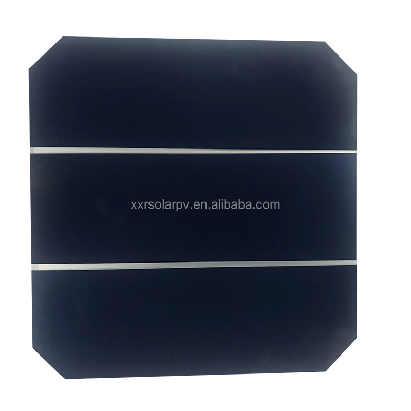 cutting 5*1.63 Inch  23.7% high efficiency cut 125*41.6mm 1/3 whole piece sun power solar cell maxeon C60  solar cell