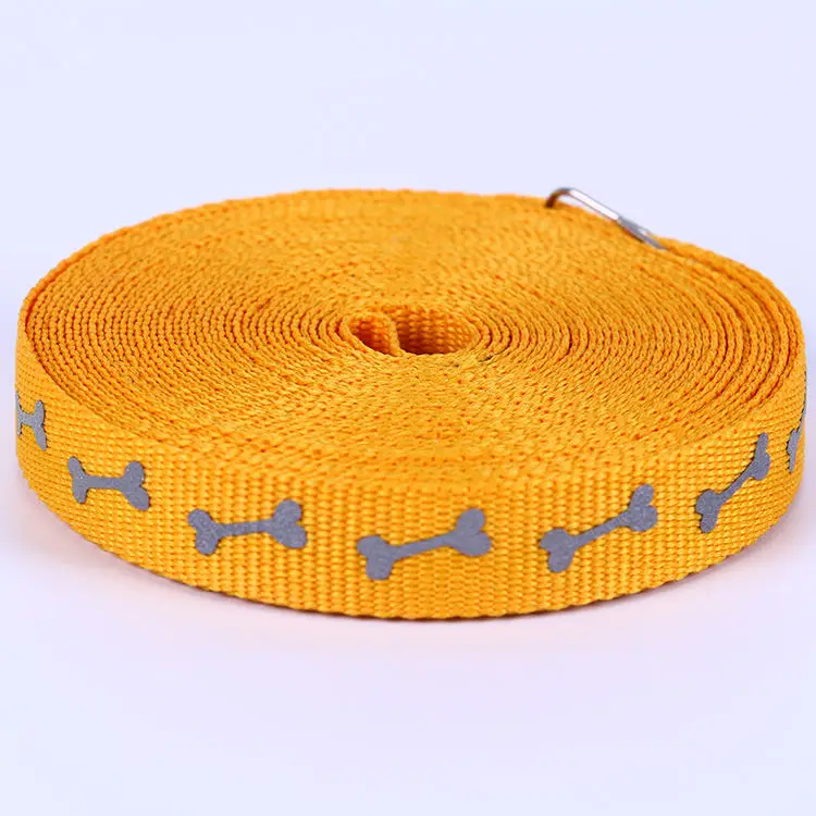 Hot Stamping Woven Logo Customized Color Nylon Webbing Manufacturer Reflective Webbing