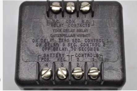 Excavator Parts Relay Time Delay Start Controller 4W-8471