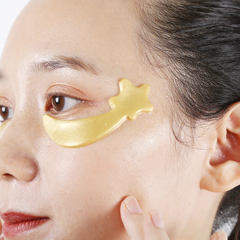 Wholesale High Quality 24K Gold Star Eye Mask Collagen Eye Patch