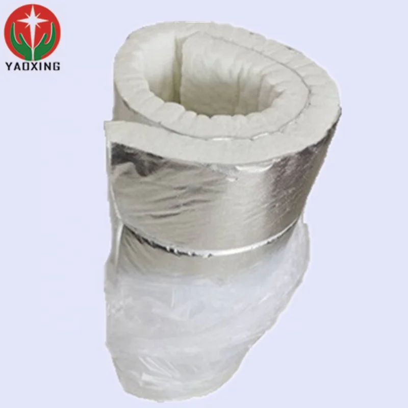 Защитное покрытие из керамического волокна с алюминиевая фольга покрытая керамическое укрывное волокно