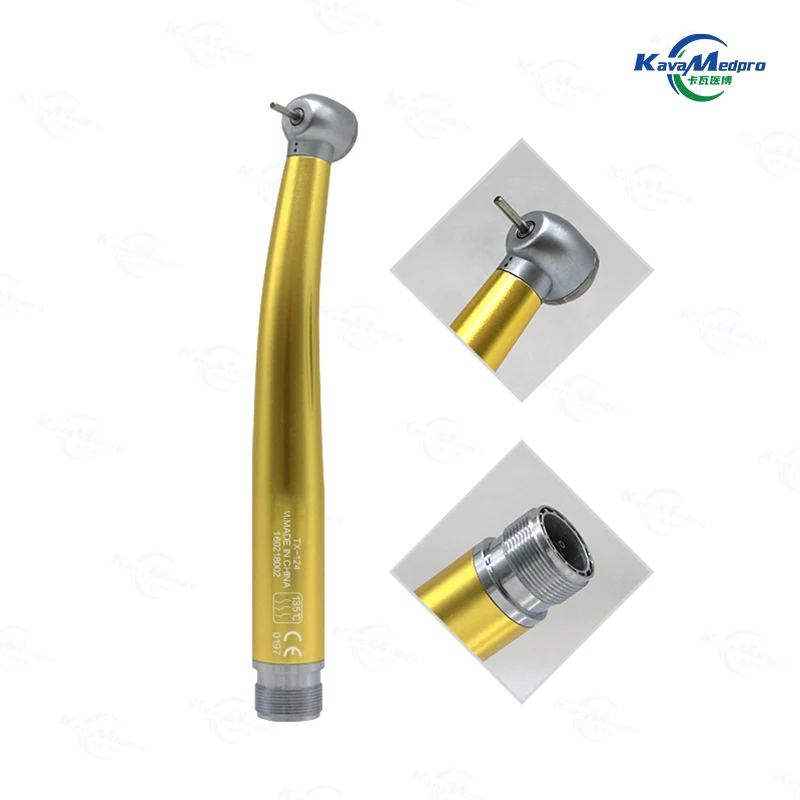 Kava 2024 Colorful Push Button 2/4 holes Motor High speed Dental Handpiece Dental Tools