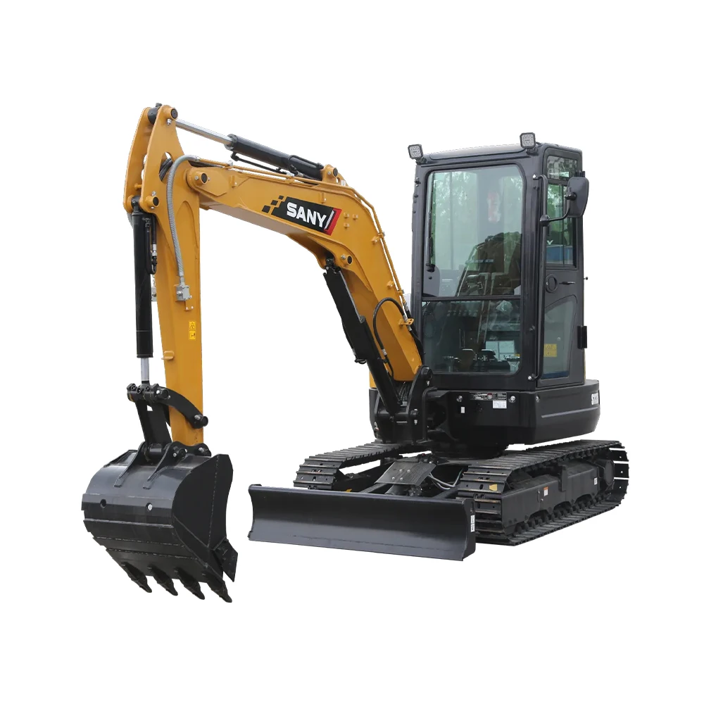 4ton Mini Excavator SY35C SY55U Earthmoving Machinery Crawler-Moving SANY Chinese Mini Excavator