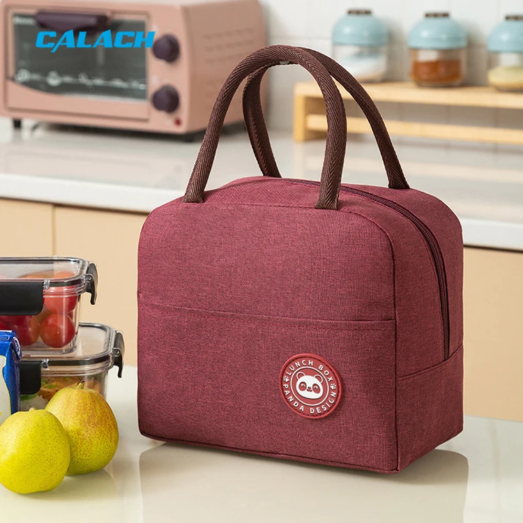 Low Moq Office Lady Cute Insulated Lunch Bag Thermal Lunch Food Lunch Bag For Women Men Kid