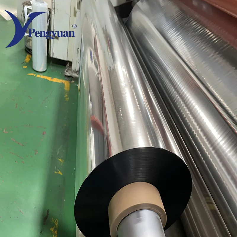 Золотой ПП ПЭ покрытый алюминий Металлизированный ПЭТ пленка ламинированный лист для строительства