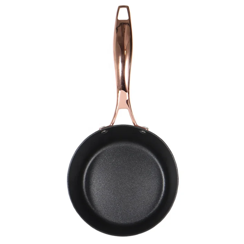 Forged Aluminum Nonstick Hammer Design Pots and Pans Copper Painting Cookingware Cookware Set
