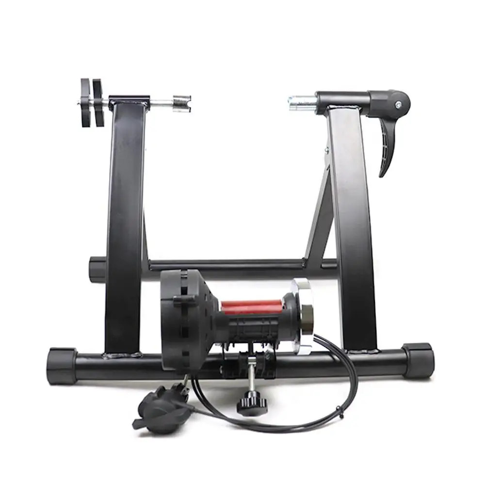 Home Foldable Black Wholesale Cycling Training Roller Home Fitness Equipment Bike Trainer
