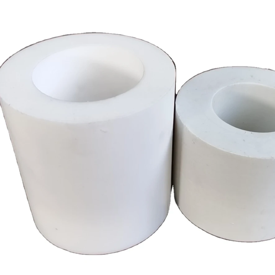 size customized white sample support extruded hose molded pipe tube PTFE