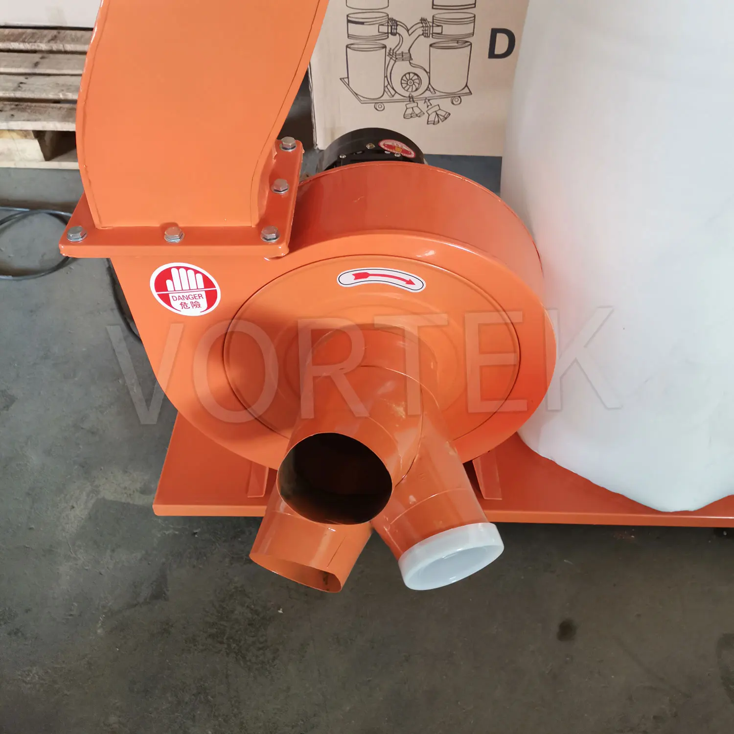 MF9022 Dust Blower For Dust Collector Ash Separator Dirt Catcher Filter Portable Dust Collector