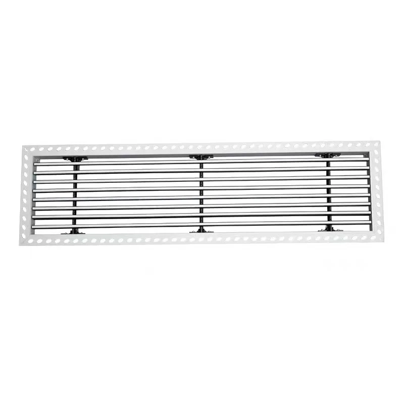 High quality Cheap Aluminum Grill Linear Bar Grille aire viento for House Hvac System Air conditioning
