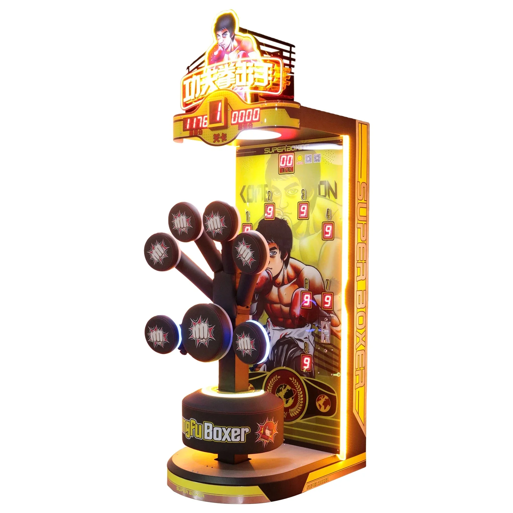 Street Boxing game Multiplayer Kids Play Interactive Games Boxing Game Machines For Amusement park