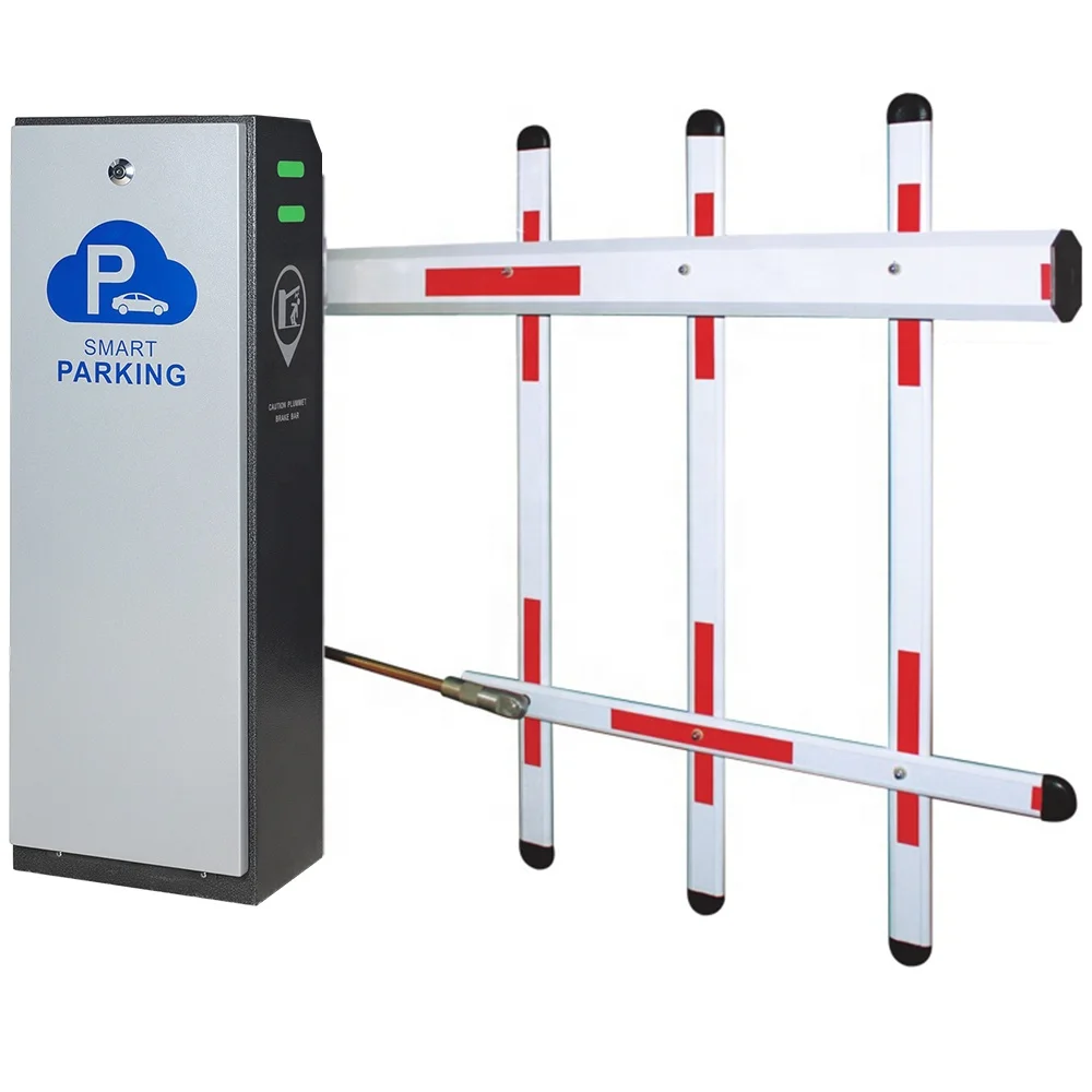 10 Million Cycles Electric Outdoor Automatic Boom Barrier Parking Lot Gate Car Park Barrier