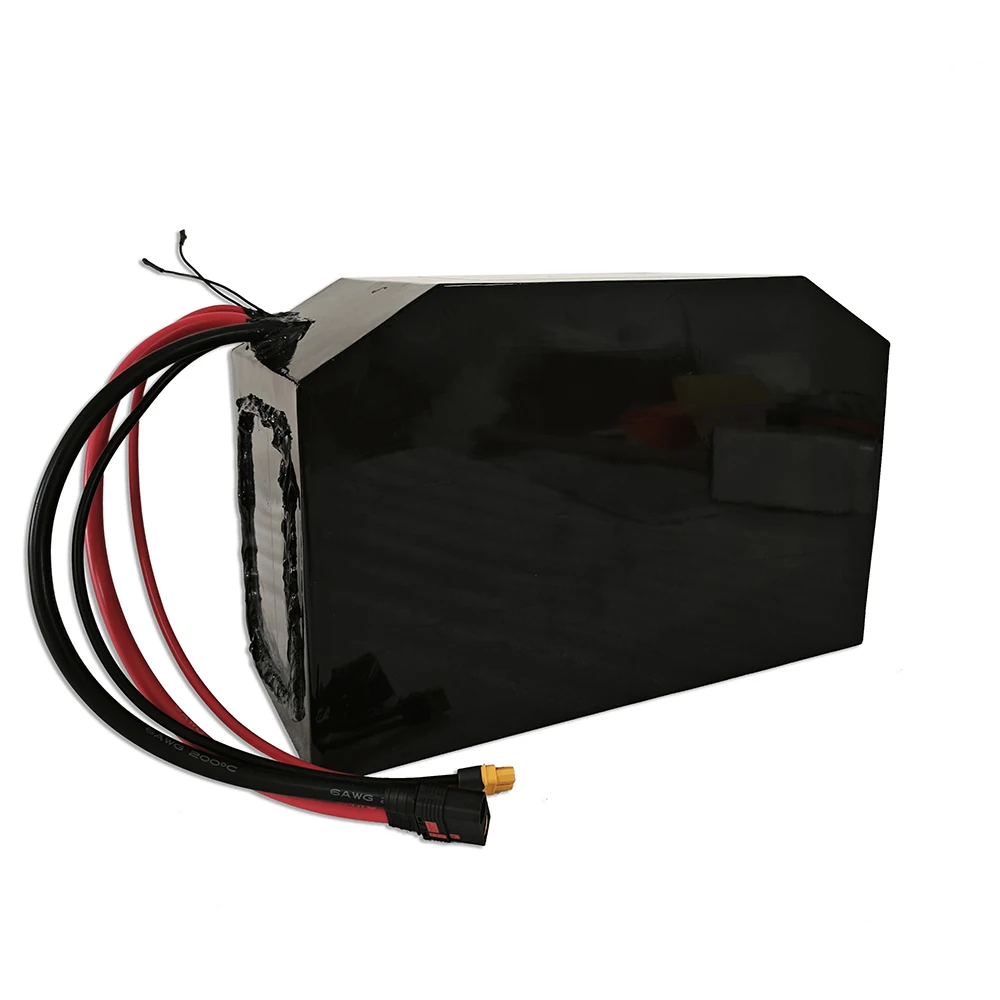 Amorge 72v 40AH 150A  battery pack  with84V 5A  charger, Bluetooth BMS,Copper Nickel Weldin for Fiido