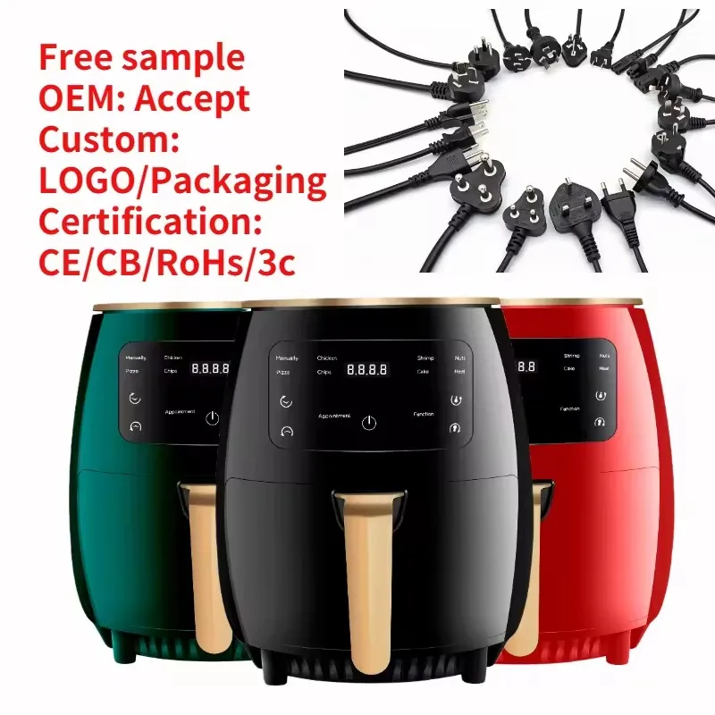 Popular Fryer Deep Digital Oster 4.5L 8L 15 L Hot Machine Oil Free 220V Commercial Air Fryers Oven Touch Screen Smart aria fryer