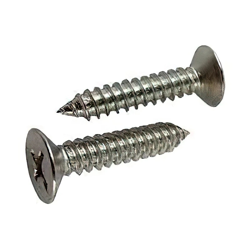 410 Stainless Steel Self-Tapping Roofing Screws with Oval Head Hex Washer Zinc Plated Aluminium Metric Measurement System