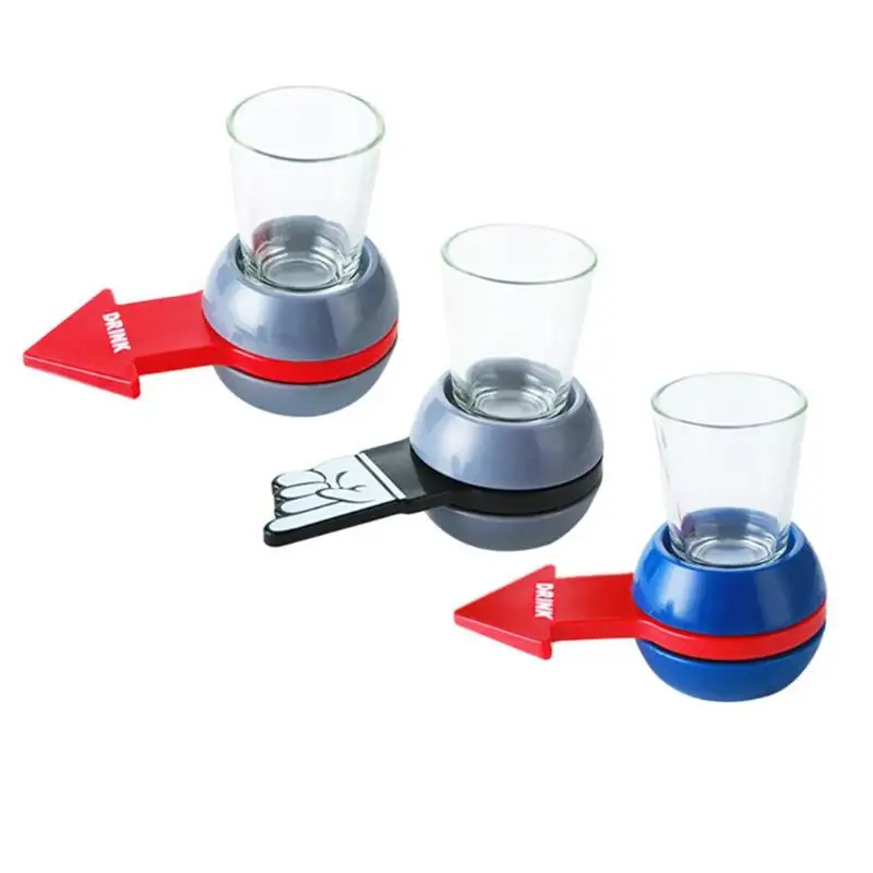 
Spin the Shot Drinking Game Turntable Roulette Glass Spin Fun Party Toys For Adult 