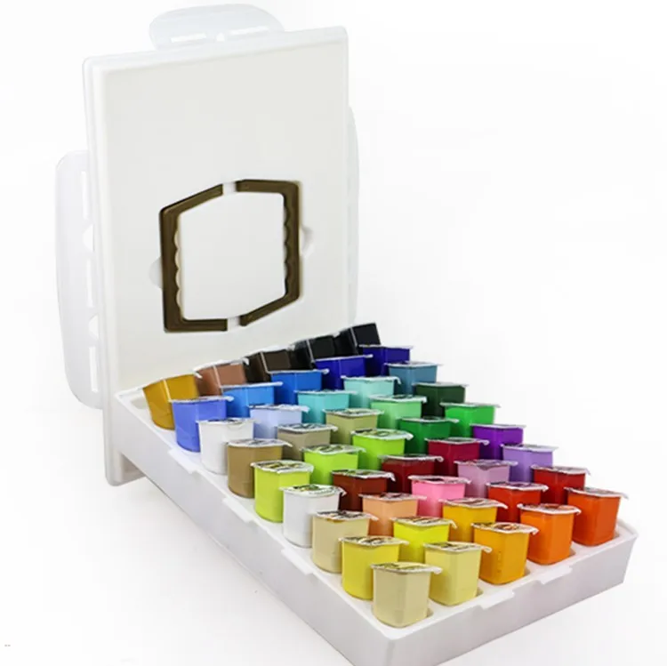 Hot selling 24*30ml  Gouache  paint  set
