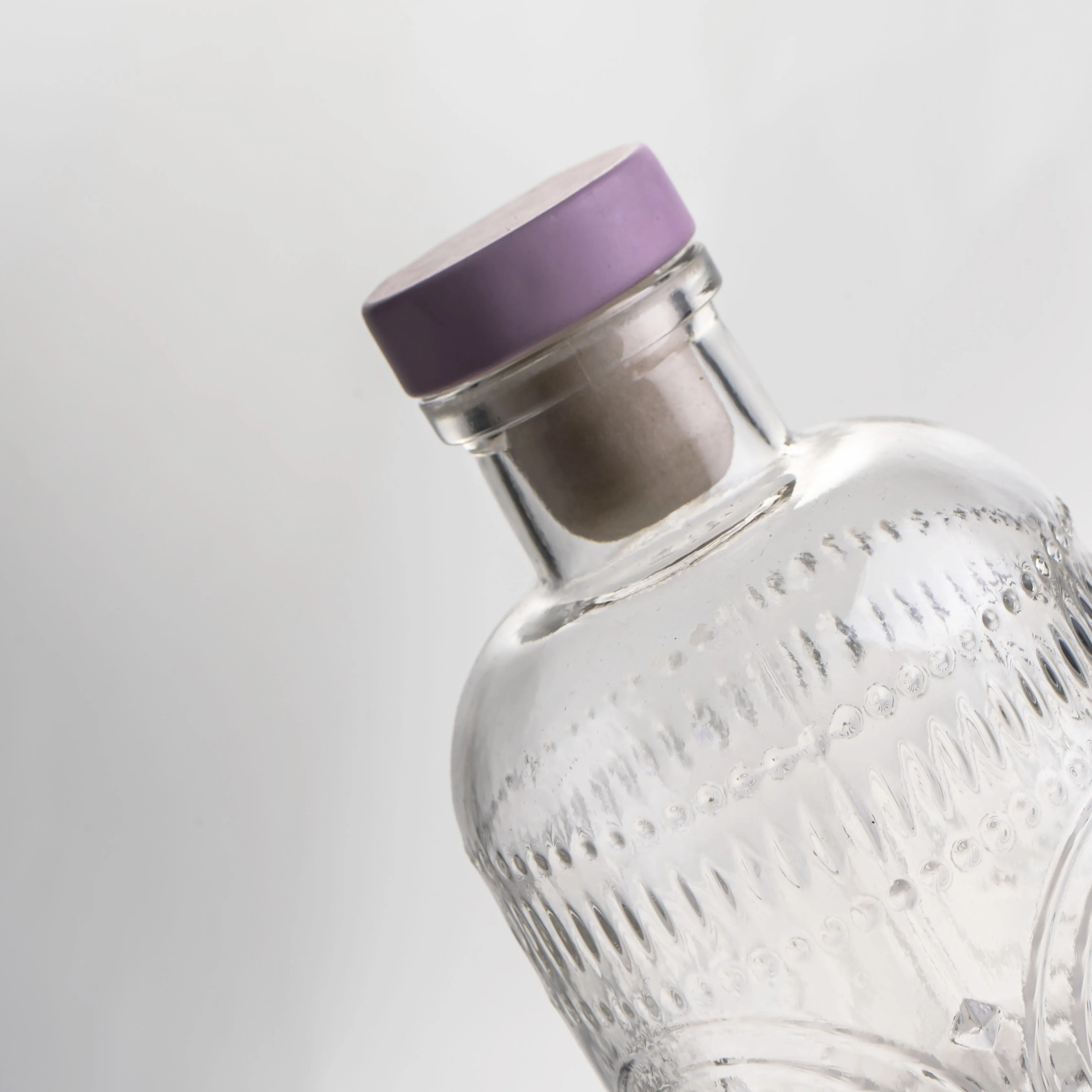 Classic Vodka Rum Bottle 200ml Gin Bottle Maker with Cork