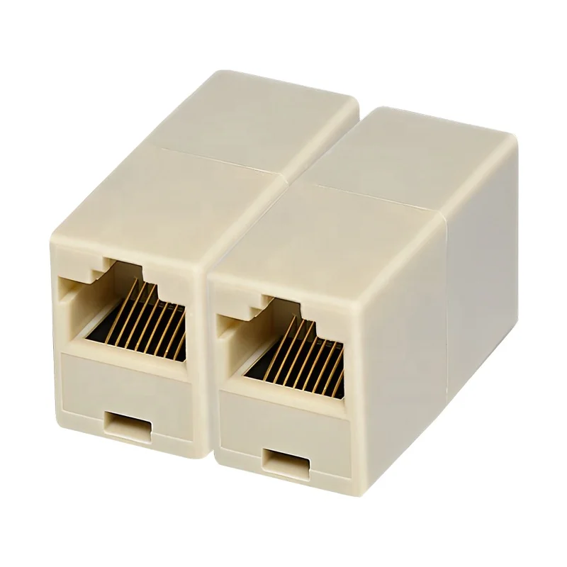 RJ45 Ethernet Network Cable Adapter Ethernet Shield Extender Gigabit network two-way connector Inline coupler