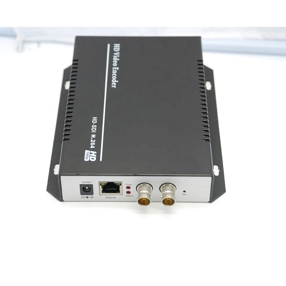 H.265 H.264 encoder sdi to ethernet 1080p hd sdi iptv rtmp encoder for live streaming broadcast media server video encoder