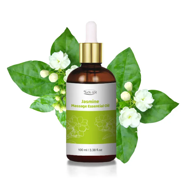 Hot New SPA Fragrances Private Label Body Oil 100ml Pure Natural Jasmine Massage Essential Top Sensual And Aromatherapy