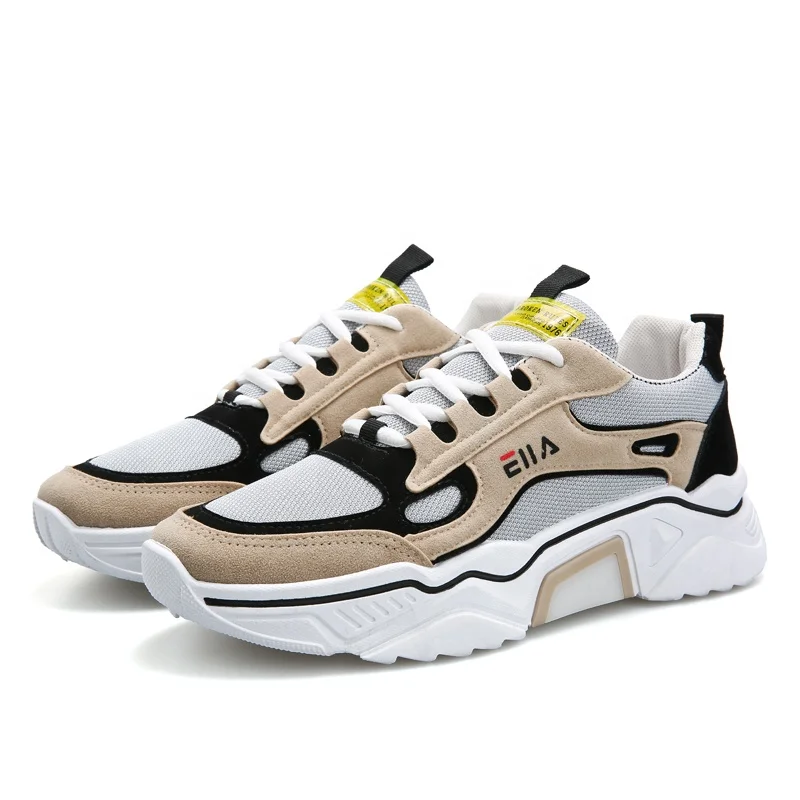 OEM famous non-slip mens low price sport shoe height increasing sneakers